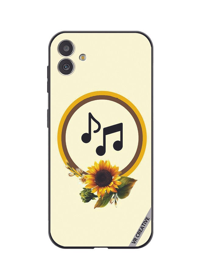 VR CREATIVE Protective Case Cover For Samsung Galaxy M13 5G Music Design Multicolour - Image 1