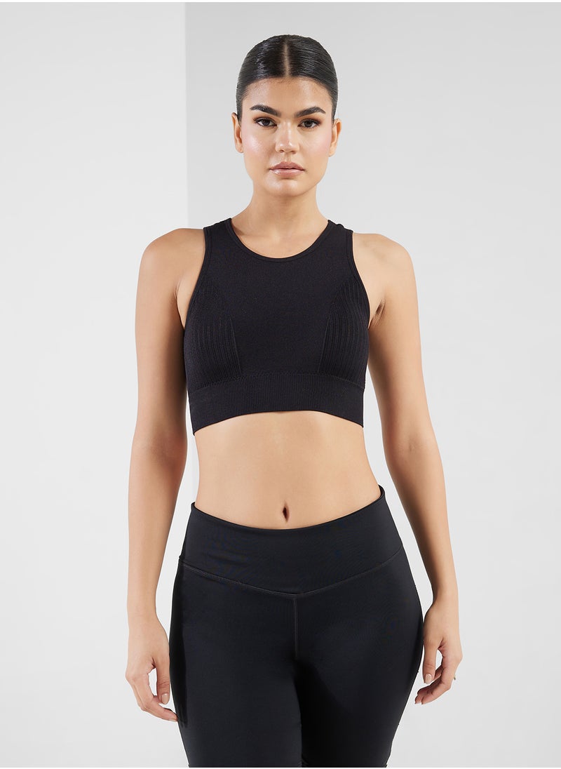 FRWD Full Coverage Mesh Detail Sports Bra  - Image 2