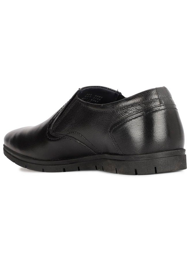 Hush Puppies - Hush Puppies Men's ERIC Slipon E 23 Formal Shoes (8556003_Black_8 UK) - Image 1