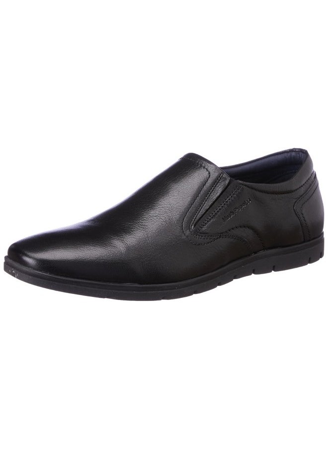 Hush Puppies - Hush Puppies Men's ERIC Slipon E 23 Formal Shoes (8556003_Black_8 UK) - Image 1