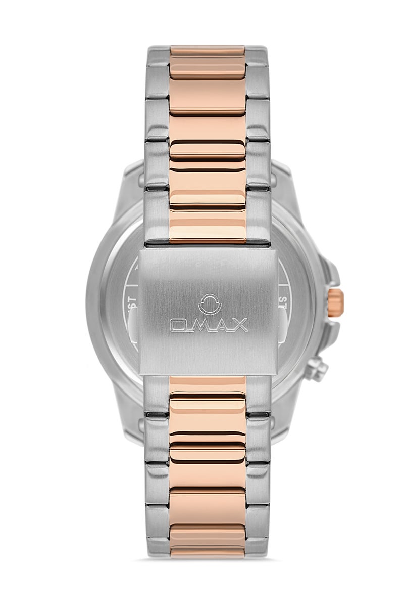 OMAX Men's Wrist-Watch | Analog | Stainless Steel Band | Elegant Design - Image 3