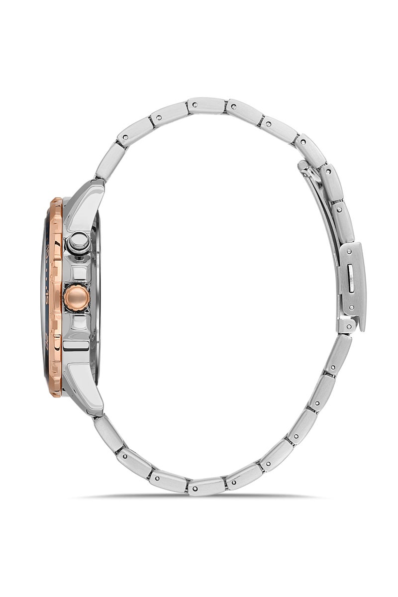 OMAX Men's Wrist-Watch | Analog | Stainless Steel Band | Elegant Design - Image 2