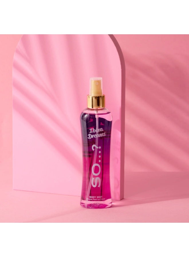 So..? Ibiza Dreams Body Mist 50*4ml - Image 3