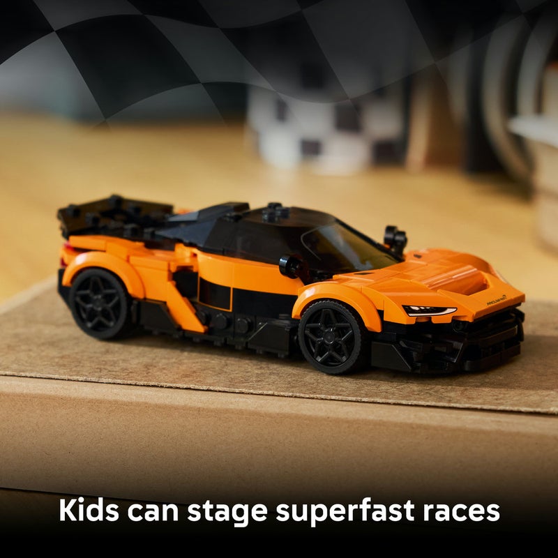 LEGO Speed Champions McLaren W1 Toy Car Model Kit 77257 (Age 9+, 287 Pieces) - Image 4