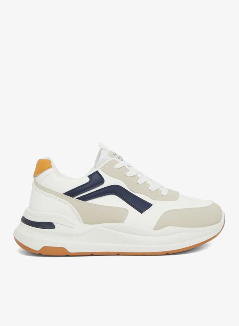 ستايلي اكتيف سنيكرز لاصق ملون من الدانتيل