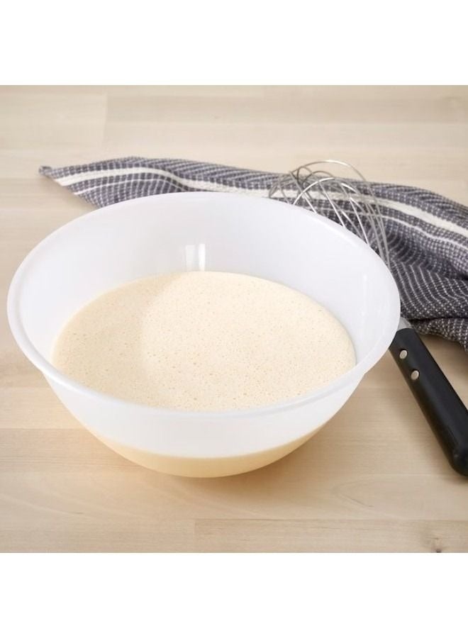 Durable 2.2L Plastic Mixing Bowl – Large Kitchen Bowl for Baking, Dough Kneading, Whisking, and Food Prep – Perfect for Pastries, Cakes, and Everyday Cooking - Image 2