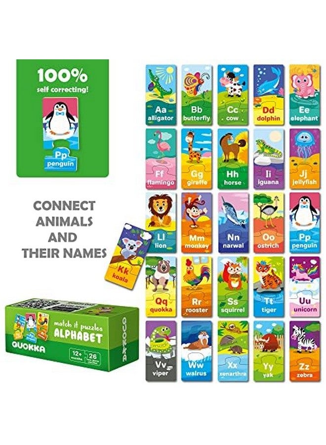 quokka QUOKKA 5X MEGASET Puzzles for Toddlers 3-5 - Matching Games for Kids Ages 2-4 - Numbers Animals Opposites ABC Learning for Toddlers 1-3 Year Old - Educational Toy Activities for Boy and Girl  - Image 3