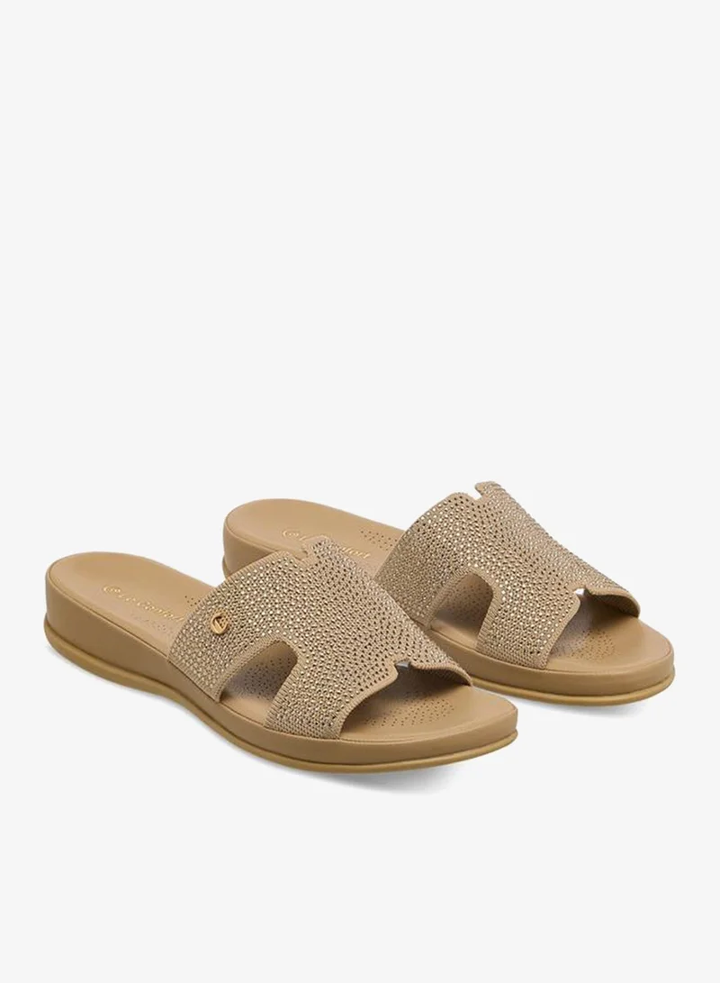 Le Confort Women Embellished Slide Sandals Ramadan Collection