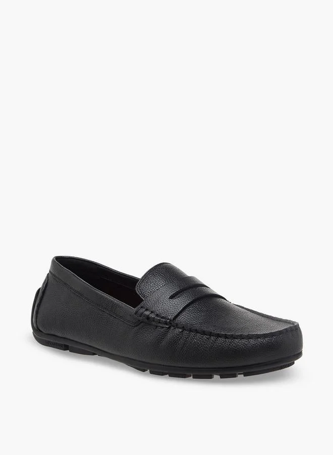 ال بي ال من شو اكسبرس Men Leather Slip-On Moccasins