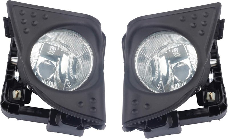 Dasbecan 2 Pack Fog Lights with Bulbs and Wiring Harness Kit for Honda Acura TSX 2009-2010 - Image 2