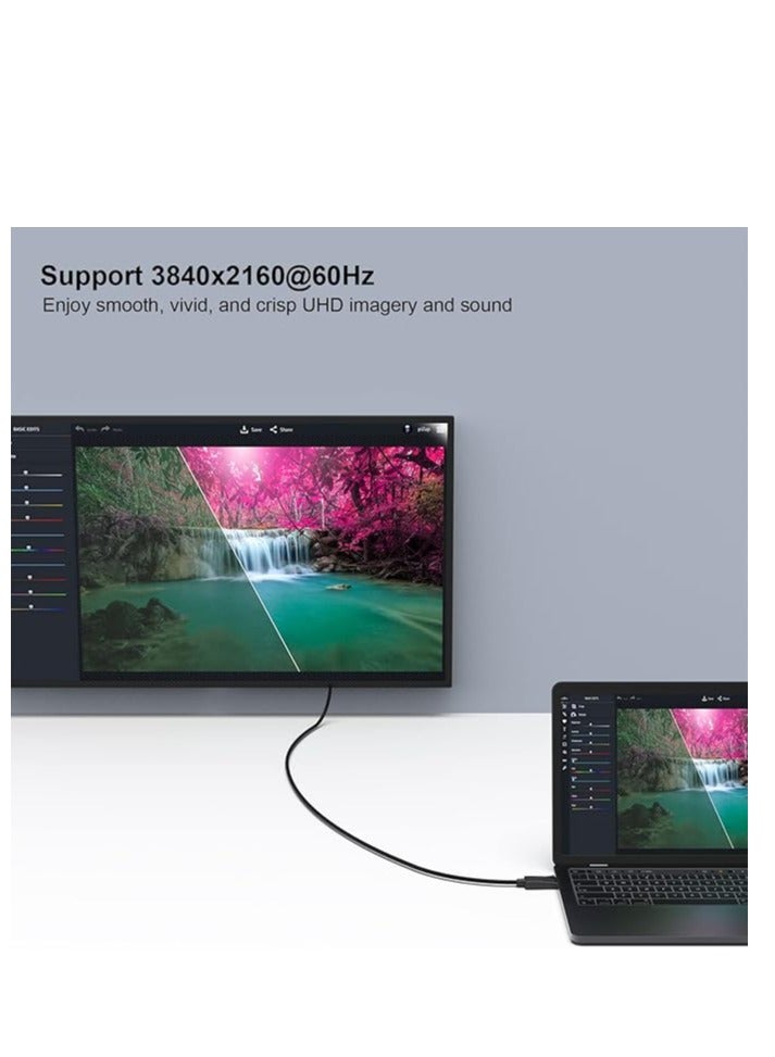 Benfei DisplayPort to DisplayPort 1.8M Cable, Benfei DP to DP Male to Male Cable Gold-Plated Cord, Supports 4K@60Hz, 2K@144Hz Compatible for Lenovo, Dell, HP, ASUS and More - Image 5