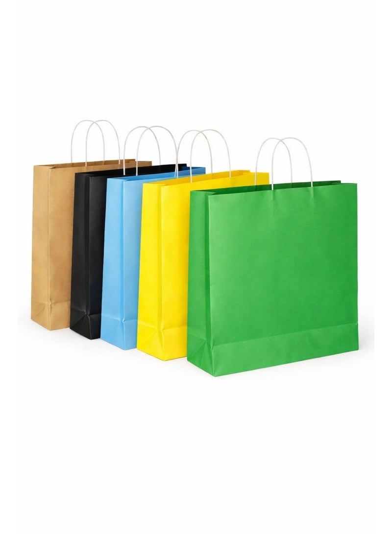 Multicolour Paper Bags 25Pcs/ 41*41*12 - Image 1