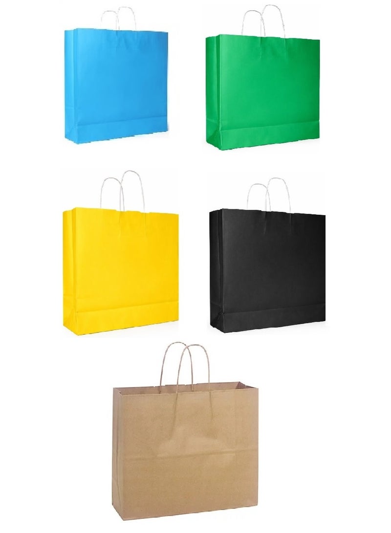Multicolour Paper Bags 25Pcs/ 41*41*12 - Image 2