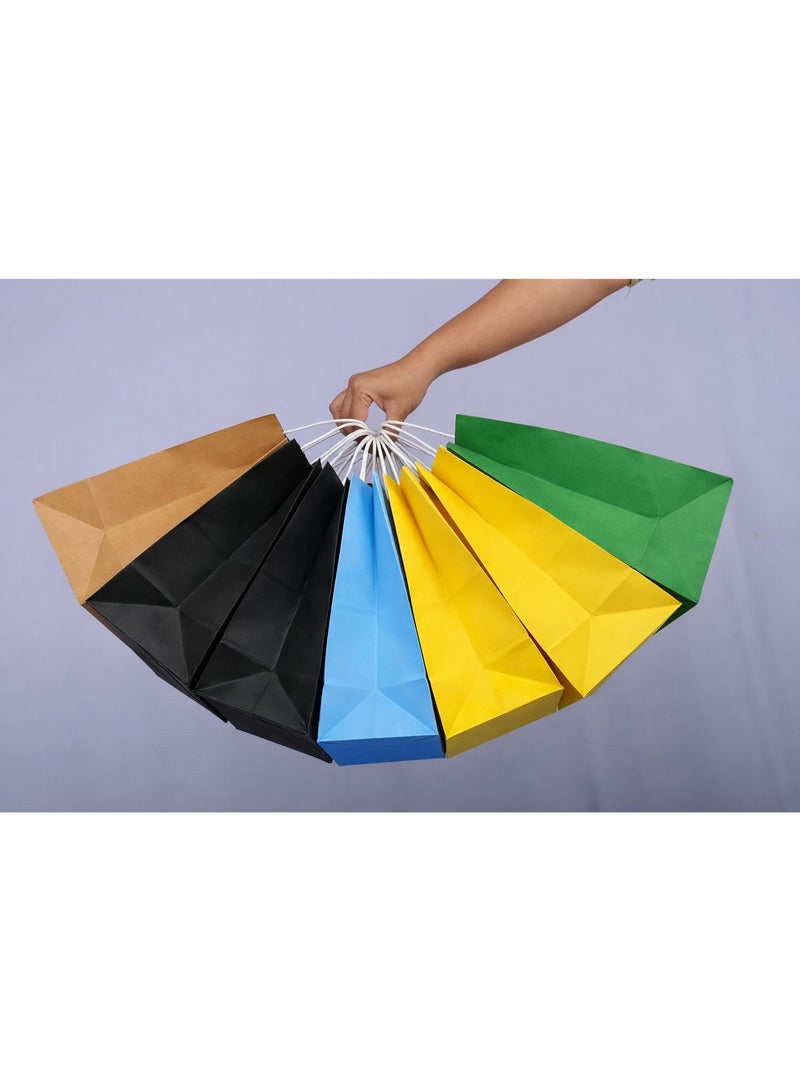 Multicolour Paper Bags 25Pcs/ 41*41*12 - Image 5