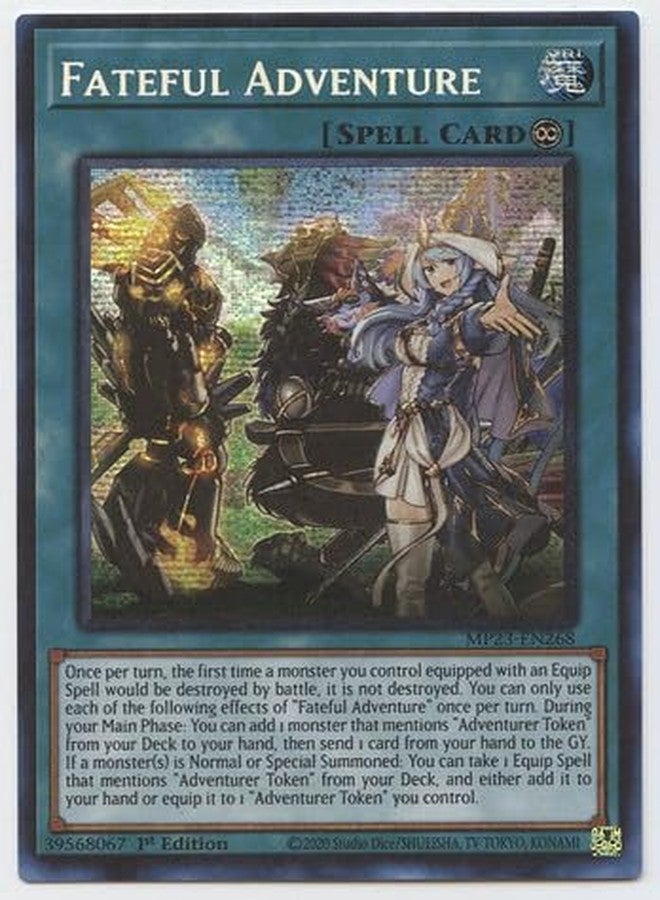 Fateful Adventure - MP23-EN268 - Prismatic Secret Rare - 1st Edition