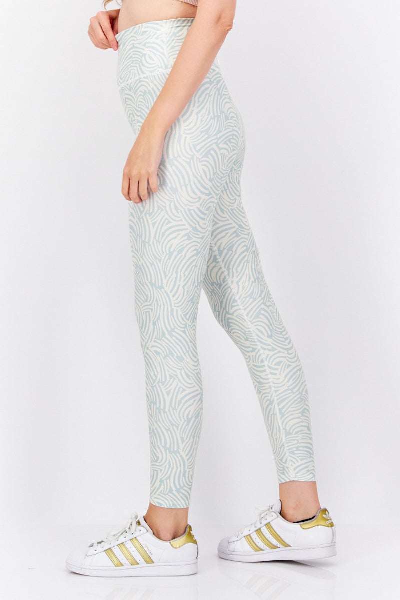 Sage Collective Women Sportswear Fit Training Leggings, Beige - Image 3