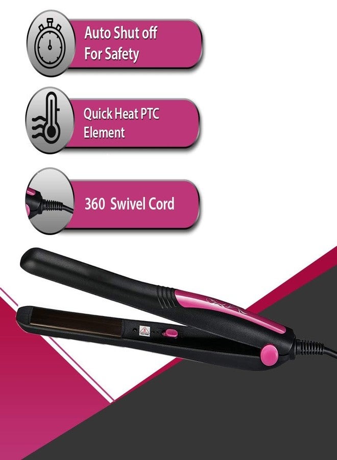MISUHROBIR Professional Hair Straightener for Women – Instant Heat-Up, Ceramic Coated Plates, Anti-Frizz Hair Styling Tool for Girls & Salon-Style Shine - Image 3