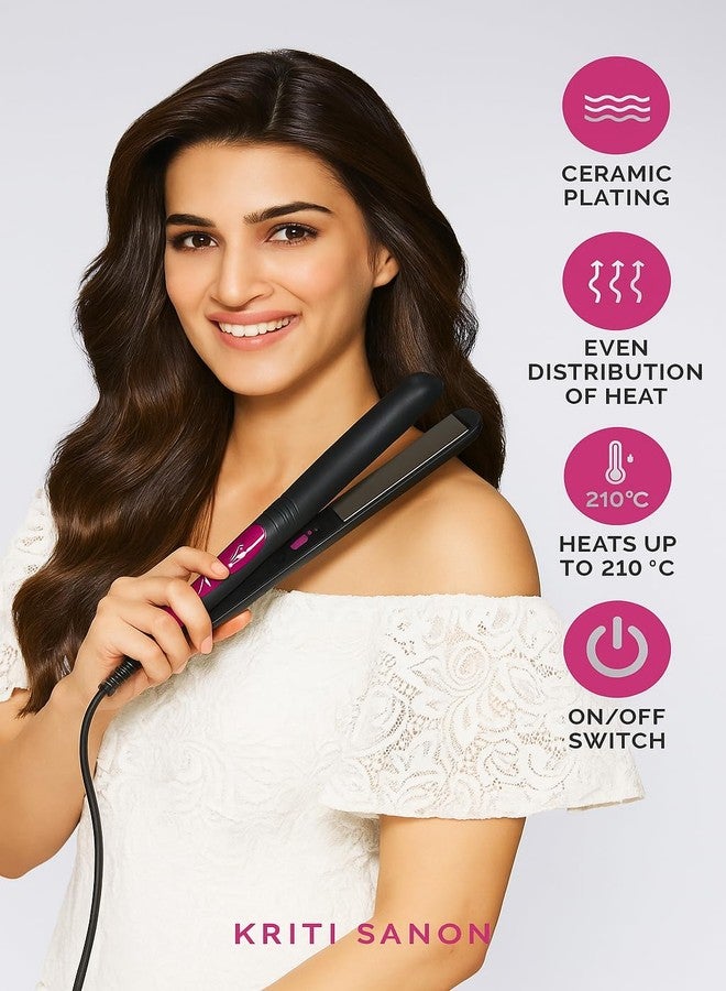 MISUHROBIR Professional Hair Straightener for Women – Instant Heat-Up, Ceramic Coated Plates, Anti-Frizz Hair Styling Tool for Girls & Salon-Style Shine - Image 4