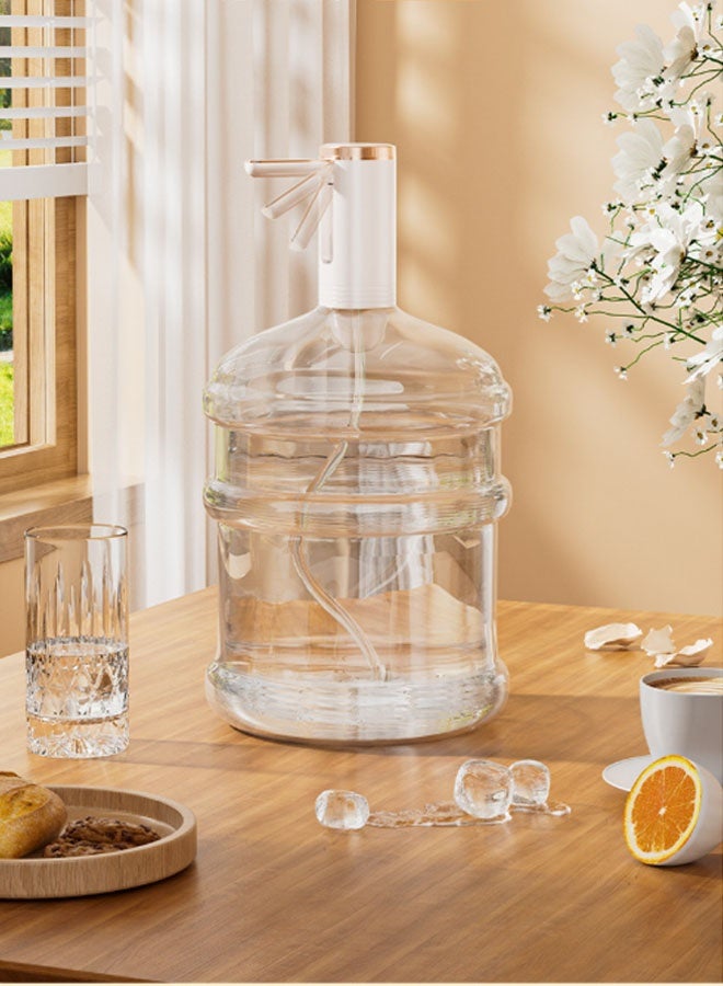 USB-C rechargeable portable foldable water pump for home use, suitable for 2-5 gallon or 5L/6L/10L bottled water, barrel water, suitable for home, kitchen, living room, office, camping, travel and other scenarios. - Image 2