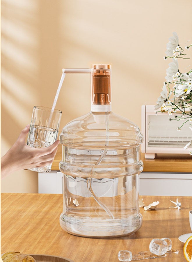 USB-C rechargeable portable foldable water pump for home use, suitable for 2-5 gallon or 5L/6L/10L bottled water, barrel water, suitable for home, kitchen, living room, office, camping, travel and other scenarios. - Image 3