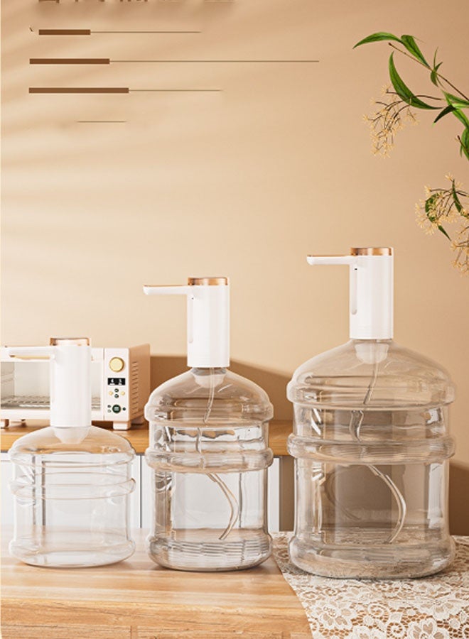 USB-C rechargeable portable foldable water pump for home use, suitable for 2-5 gallon or 5L/6L/10L bottled water, barrel water, suitable for home, kitchen, living room, office, camping, travel and other scenarios. - Image 4