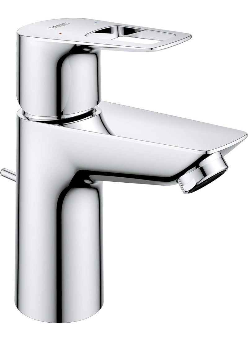 Grohe Grohe 23084000 BauLoop SingleHandle Bathroom Faucet 15 GPM Starlight Chrome  - Image 1