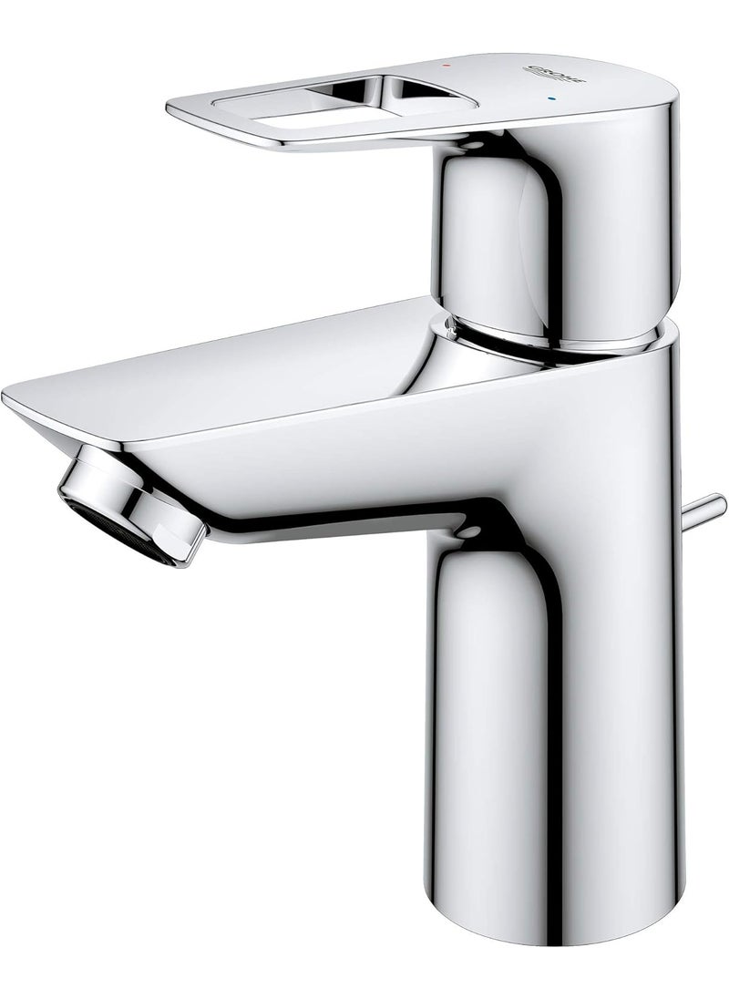 Grohe Grohe 23084000 BauLoop SingleHandle Bathroom Faucet 15 GPM Starlight Chrome  - Image 3