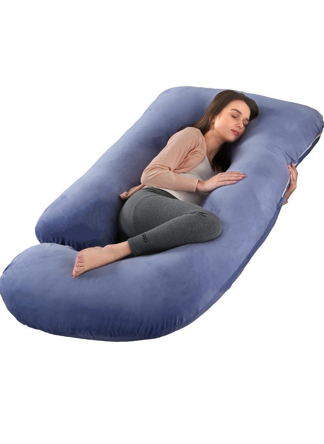 Victostar - Pregnancy Pillow 57 Inches U Shaped Maternity Pillow With Removable Cover Full Body Pillow Support For Back Hips Legs Belly - Image 1