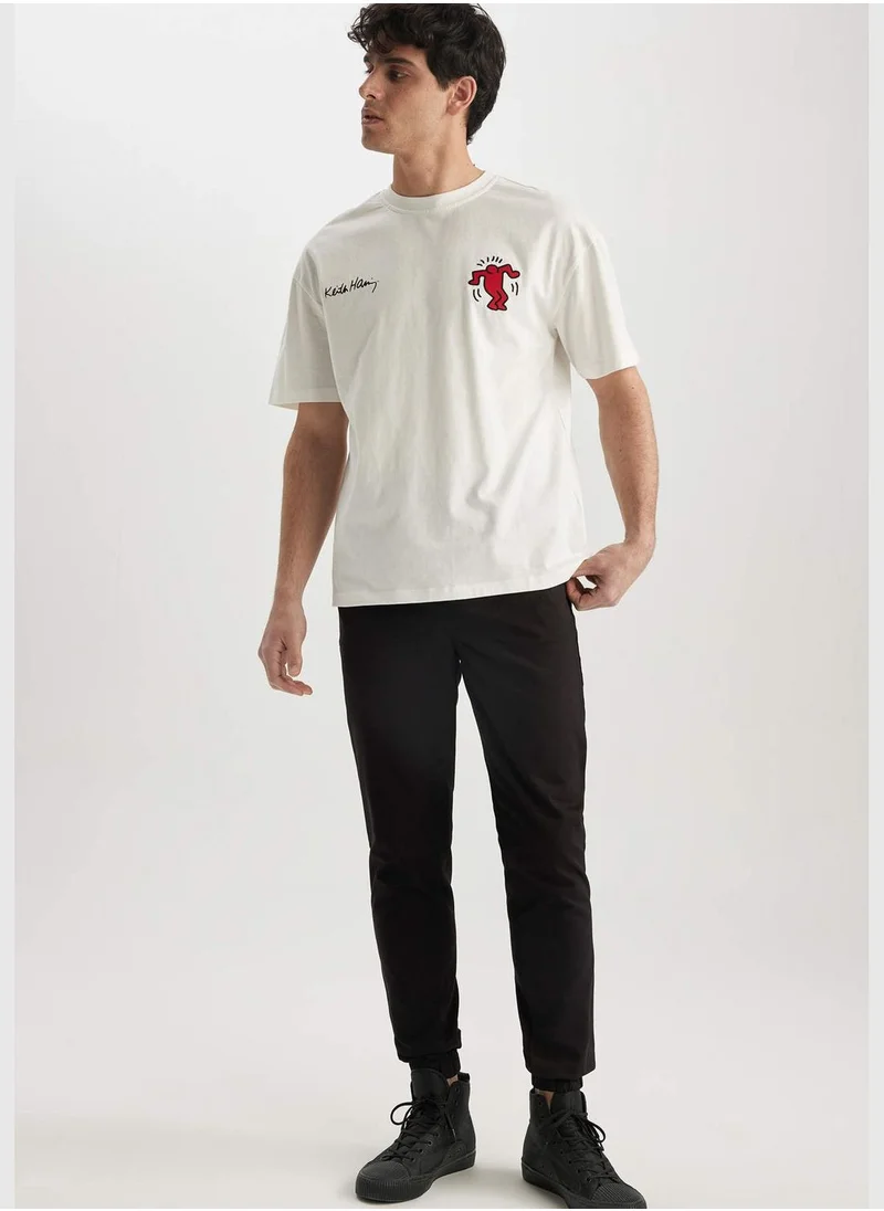 DeFacto Shirred Waist Gabardine Jogger