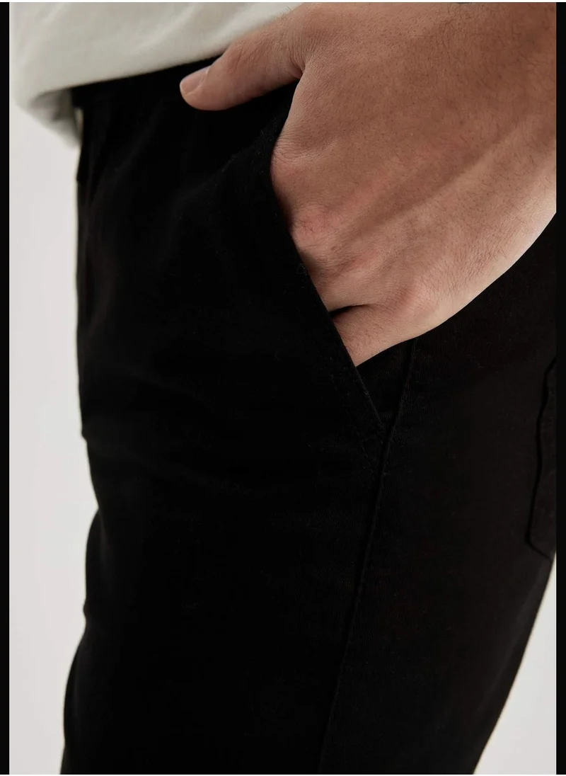 DeFacto Shirred Waist Gabardine Jogger