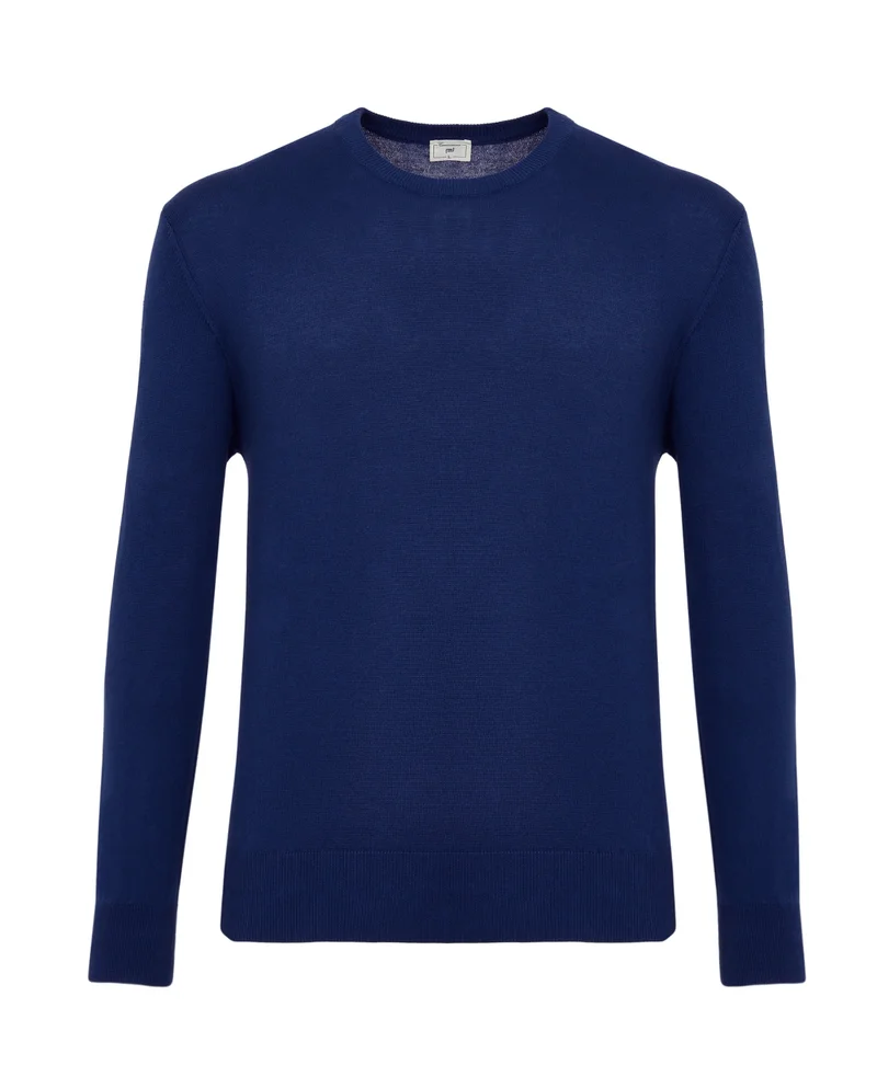 Camicissima Cotton Basic Crew Neck Sweater
