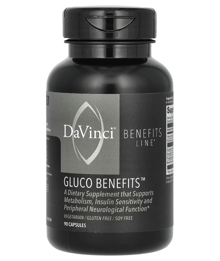 DaVinci Laboratories Benefits Line Gluco Benefits 90 Capsules