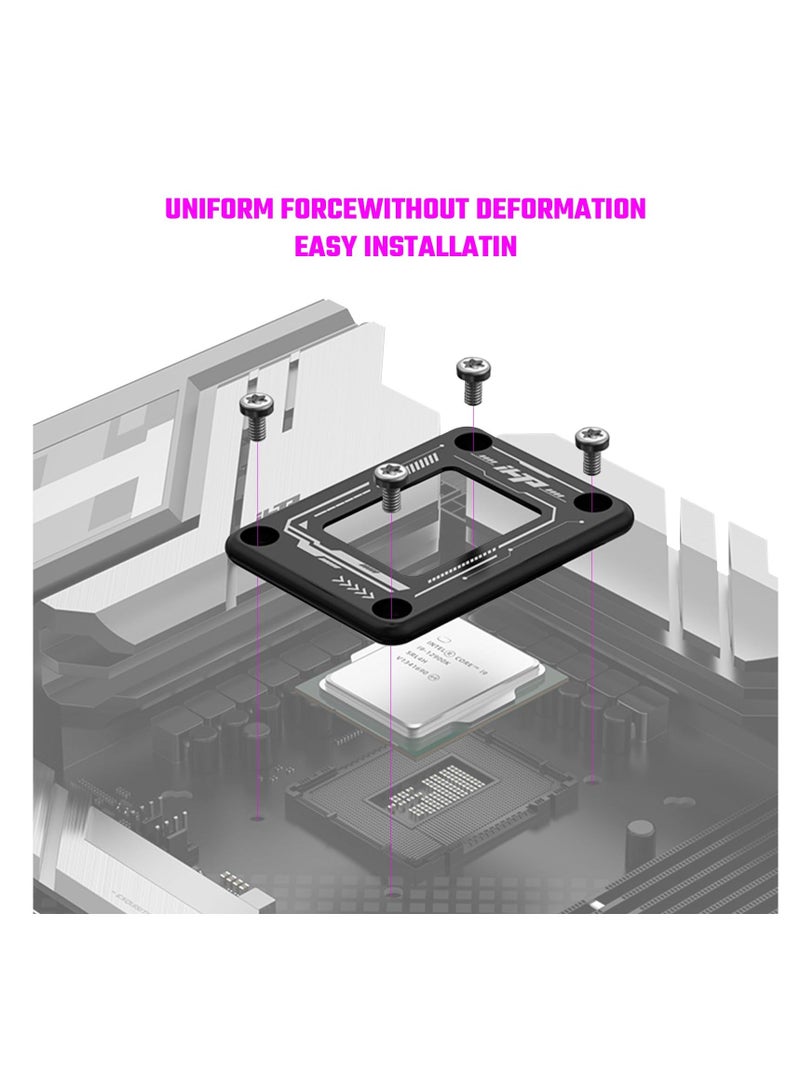 CPU Contact Frame, LGA 1700 CPU Contact Frame, CPU Corrective Fixing Bracket, Suitable for Intel 12/13/14 Gen Anti-Bend Fixing Fixture  - Image 3