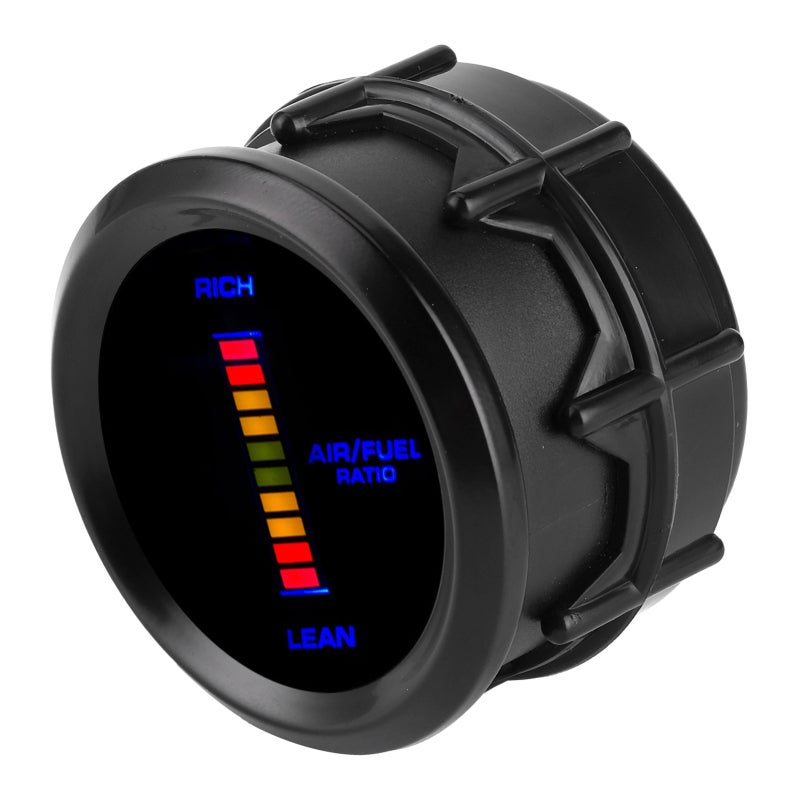 Universal Air Fuel Ratio Gauge 12V:Narrowband O2 Sensor High Response & Accuracy - Bright Blue LED Illumination Electronic Gauge for 12V Car Models Racing Car Interior - Image 5