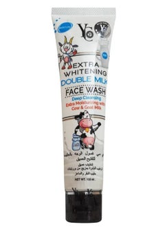 Extra Whitening Double Milk Face Wash