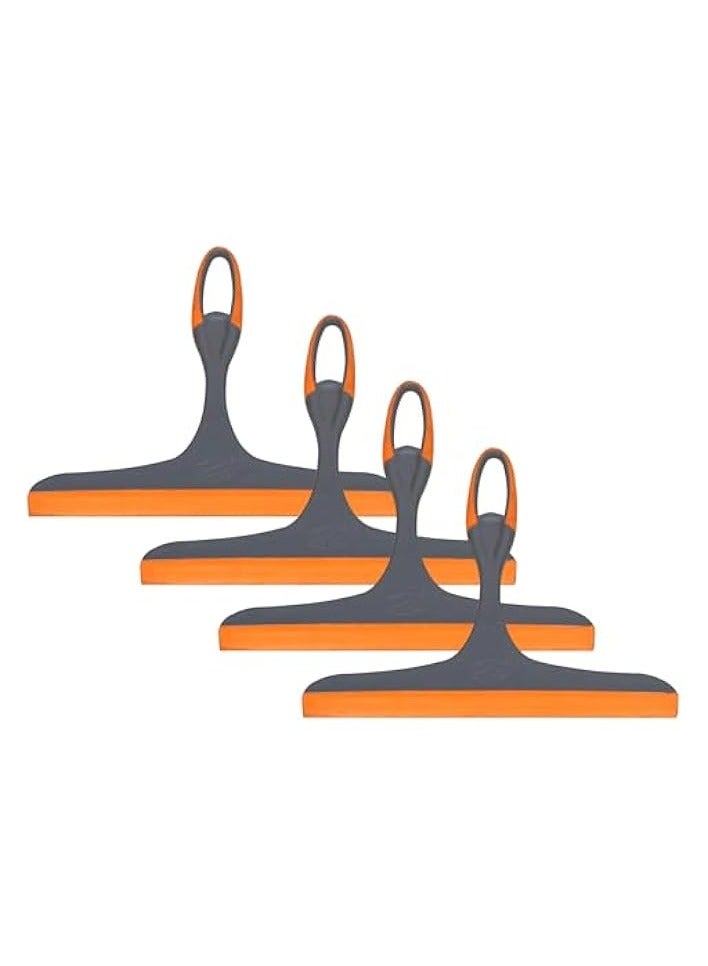 erorex Multipurpose Wiper - Suitable for Kitchen Table Tops, Shower Doors, Walls & Windows Multicolour, (Pack of 4) - Image 2