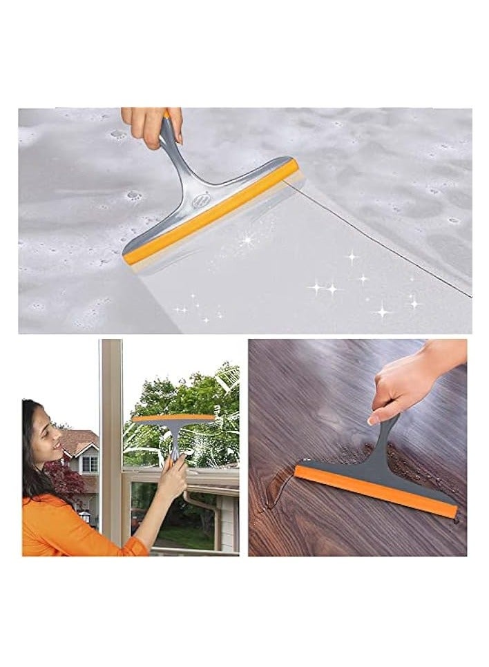 erorex Multipurpose Wiper - Suitable for Kitchen Table Tops, Shower Doors, Walls & Windows Multicolour, (Pack of 4) - Image 3