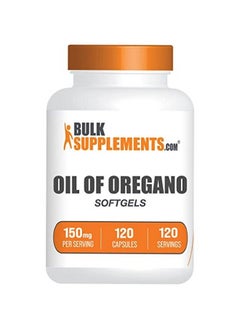 Oil Of Oregano Softgels Oregano Oil Supplements From Wild Oregano Oil 150Mg Of Oregano Essential Oil Per 1 Softgel Serving Oregano Oil Capsules (120 Softgels)