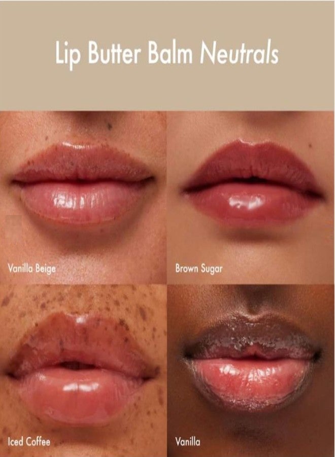 Summer Fridays The Mini Neutrals Lip Butter Balm Set - Vanilla - Vanilla Beige - Iced Coffee - Brown Sugar - Travel Size - Image 3