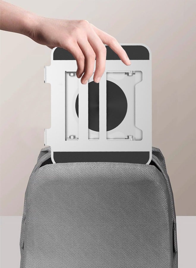 توبيتش حامل لابتوب قابلة للتعديل - ستاند لابتوب  محمول بساس دوار 360°، مقعد حاسوب تناسقي قابل للطي للمك بوك والحاسوبات المحمولة حتى 17 بوصة - Image 4