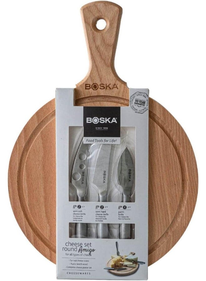 Boska Wooden Cheese Board Set - Amigo - Image 5