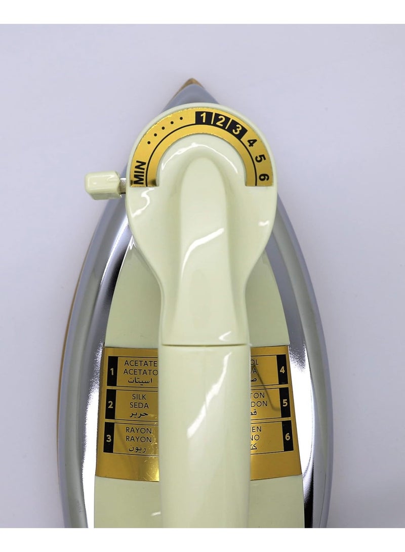 Fujika Dry Iron UI-D22SKSY(G) - Made In Japan/Heavy Dry Iron 1200 W - Image 5