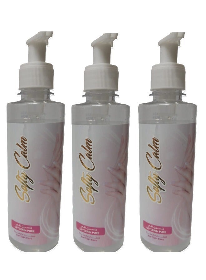 سوفتي 3 قطع سوفتي كالم جلسرين نقي للبشرة 250 مل - Image 1