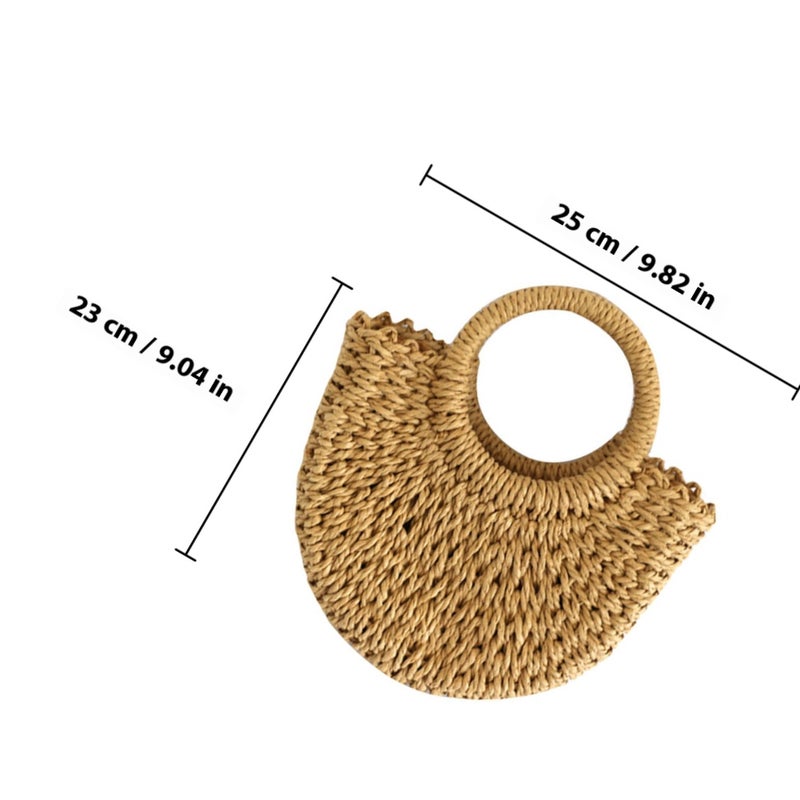 👕 حقائب قش نسائية صيفية بتصميم جذاب - Image 2