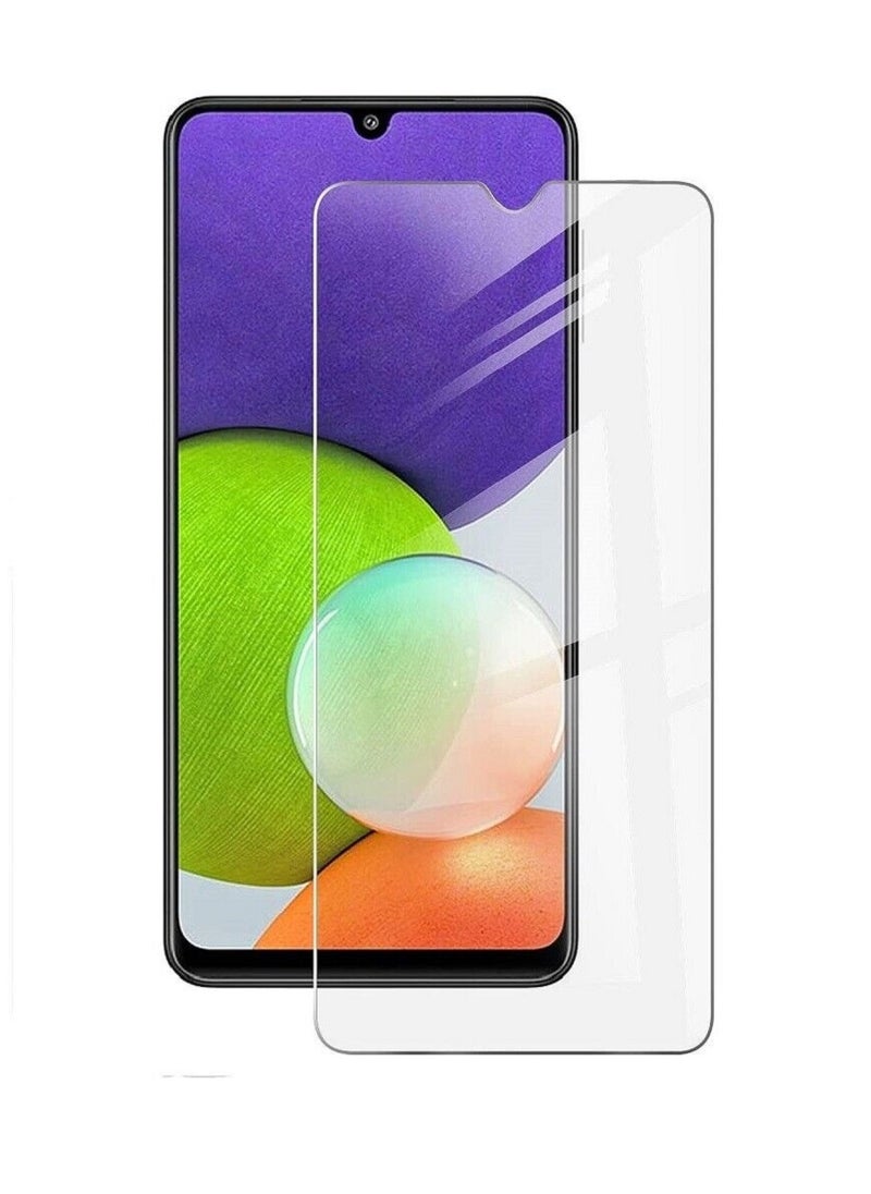 Super Tempered Glass Screen Protector Clear Designed For Samsung Galaxy A22 5G Full Screen Coverage And Bubble Free - Image 1
