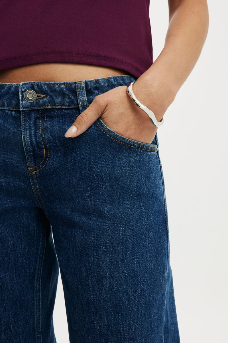 Cotton On  LOW RISE STRAIGHT JEAN for Women | Best Price UAE