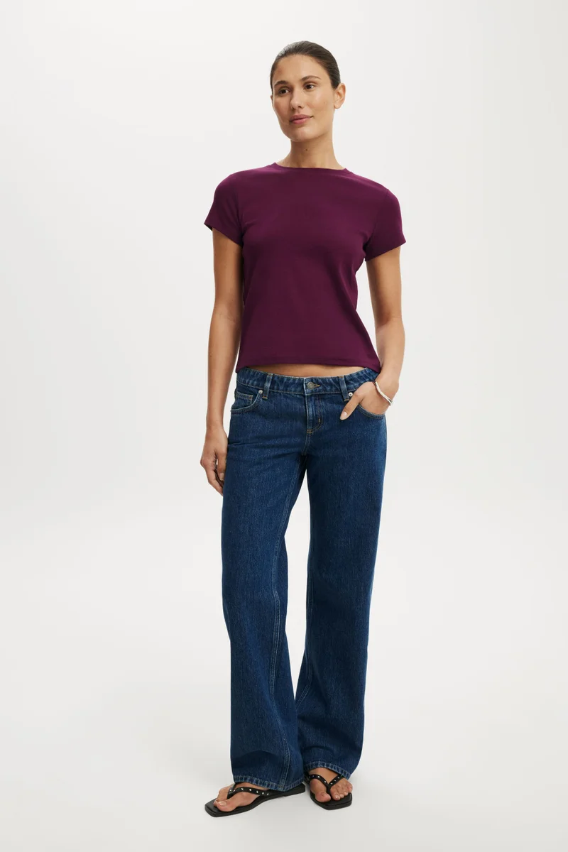 Cotton On LOW RISE STRAIGHT JEAN