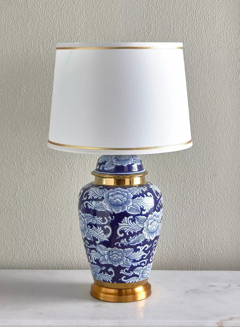 Japan Studio Statement Piece Japanese Ceramic Table Lamp For Ambient Light - 72 cm  - Image 1