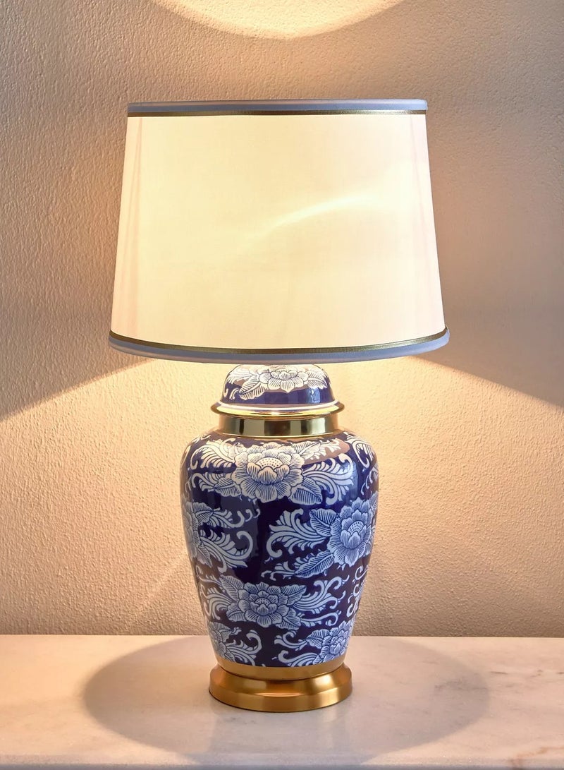 Japan Studio Statement Piece Japanese Ceramic Table Lamp For Ambient Light - 72 cm  - Image 2