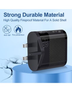 WAIKIL 48W 6-Port Usb Charging Head Can Simultaneously Charge The Necessary Travel Charger 3.5a Black  - Image 4